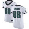 Philadelphia Eagles #88 Dallas Goedert White Super Bowl LVII Patch Stitched NFL New Elite Jersey
