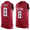 Nike Falcons #8 Kyle Pitts Red Team Color Stitched NFL Limited Tank Top Jersey