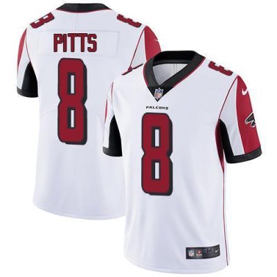 Nike Falcons #8 Kyle Pitts White Stitched NFL Vapor Untouchable Limited Jersey