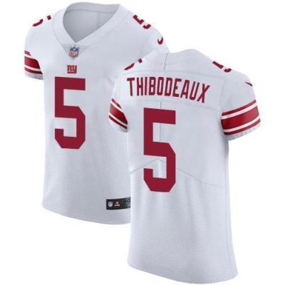 Nike Giants #5 Kayvon Thibodeaux White Men's Stitched NFL Vapor Untouchable Elite Jersey