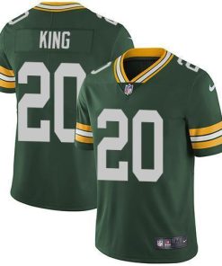 Nike Green Bay Packers #20 Kevin King Green Team Color Stitched Vapor Untouchable Limited Jersey
