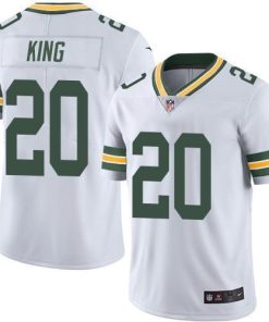 Nike Green Bay Packers #20 Kevin King White Stitched Vapor Untouchable Limited Jersey