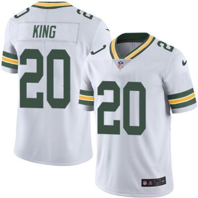 Nike Green Bay Packers #20 Kevin King White Stitched Vapor Untouchable Limited Jersey