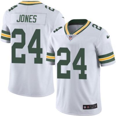 Nike Green Bay Packers #24 Josh Jones White Stitched Vapor Untouchable Limited Jersey