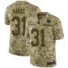 Nike Green Bay Packers #31 Adrian Amos Camo Stitched Limited 2018 Salute To Service Jersey