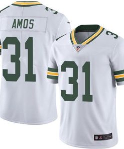 Nike Green Bay Packers #31 Adrian Amos White Stitched Vapor Untouchable Limited Jersey