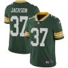 Nike Green Bay Packers #37 Josh Jackson Green Team Color Stitched Vapor Untouchable Limited Jersey