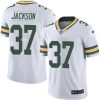Nike Green Bay Packers #37 Josh Jackson White Stitched Vapor Untouchable Limited Jersey