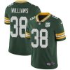 Nike Green Bay Packers #38 Tramon Williams Green Team Color 100th Season Stitched Vapor Untouchable Limited Jersey