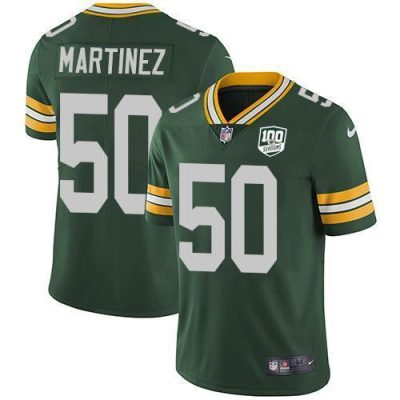 Nike Green Bay Packers #50 Blake Martinez Green Team Color 100th Season Stitched Vapor Untouchable Limited Jersey