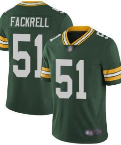 Nike Green Bay Packers #51 Kyler Fackrell Green Team Color Stitched Vapor Untouchable Limited Jersey