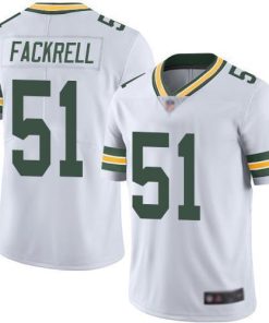 Nike Green Bay Packers #51 Kyler Fackrell White Stitched Vapor Untouchable Limited Jersey