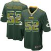 Nike Green Bay Packers #52 Clay Matthews Green Team Color Stitched Limited Strobe Jersey