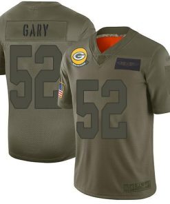 Nike Green Bay Packers #52 Rashan Gary Camo Stitched Limited 2019 Salute To Service Jersey