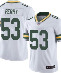 Nike Green Bay Packers #53 Nick Perry White Stitched Vapor Untouchable Limited Jersey
