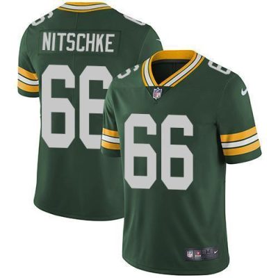 Nike Green Bay Packers #66 Ray Nitschke Green Team Color Stitched Vapor Untouchable Limited Jersey