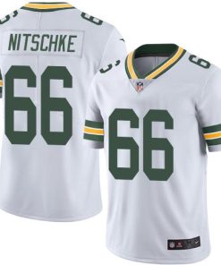 Nike Green Bay Packers #66 Ray Nitschke White Stitched Vapor Untouchable Limited Jersey
