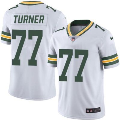 Nike Green Bay Packers #77 Billy Turner White Stitched Vapor Untouchable Limited Jersey