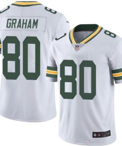 Nike Green Bay Packers #80 Jimmy Graham White Stitched Vapor Untouchable Limited Jersey