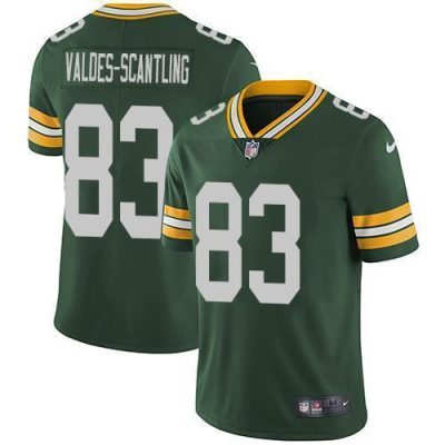 Nike Green Bay Packers #83 Marquez Valdes-Scantling Green Team Color Stitched Vapor Untouchable Limited Jersey