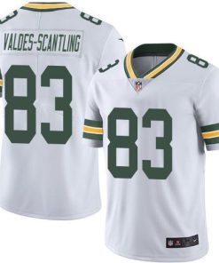 Nike Green Bay Packers #83 Marquez Valdes-Scantling White Stitched Vapor Untouchable Limited Jersey