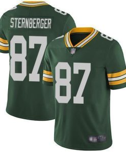Nike Green Bay Packers #87 Jace Sternberger Green Team Color Stitched Vapor Untouchable Limited Jersey