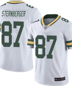 Nike Green Bay Packers #87 Jace Sternberger White Stitched Vapor Untouchable Limited Jersey