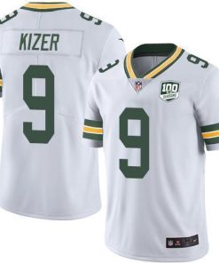 Nike Green Bay Packers #9 DeShone Kizer White 100th Season Stitched Vapor Untouchable Limited Jersey