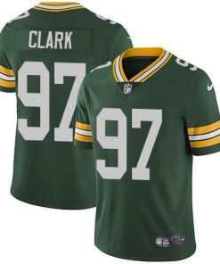 Nike Green Bay Packers #97 Kenny Clark Green Team Color Stitched Vapor Untouchable Limited Jersey