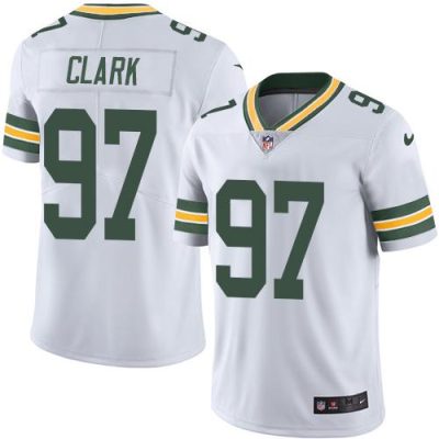 Nike Green Bay Packers #97 Kenny Clark White Stitched Vapor Untouchable Limited Jersey