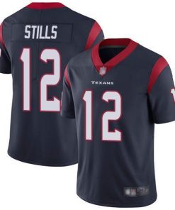Nike Houston Texans #12 Kenny Stills Navy Blue Team Color Stitched NFL Vapor Untouchable Limited Jersey