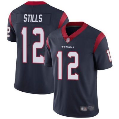 Nike Houston Texans #12 Kenny Stills Navy Blue Team Color Stitched NFL Vapor Untouchable Limited Jersey