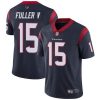 Nike Houston Texans #15 Will Fuller V Navy Blue Team Color Stitched NFL Vapor Untouchable Limited Jersey