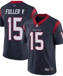 Nike Houston Texans #15 Will Fuller V Navy Blue Team Color Stitched NFL Vapor Untouchable Limited Jersey