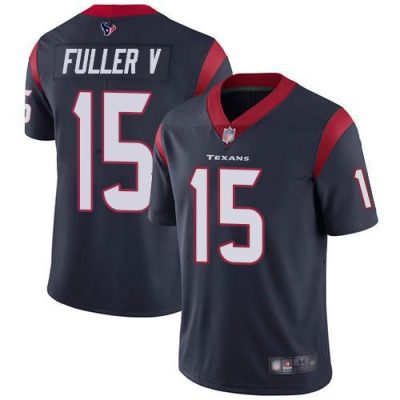 Nike Houston Texans #15 Will Fuller V Navy Blue Team Color Stitched NFL Vapor Untouchable Limited Jersey