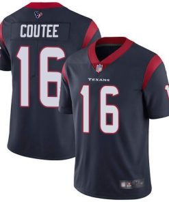 Nike Houston Texans #16 Keke Coutee Navy Blue Team Color Stitched NFL Vapor Untouchable Limited Jersey