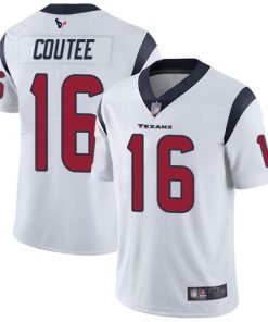 Nike Houston Texans #16 Keke Coutee White Stitched NFL Vapor Untouchable Limited Jersey
