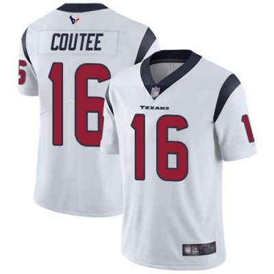 Nike Houston Texans #16 Keke Coutee White Stitched NFL Vapor Untouchable Limited Jersey