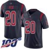 Nike Houston Texans #20 Justin Reid Navy Blue Stitched NFL Limited Rush 100th Season Jersey