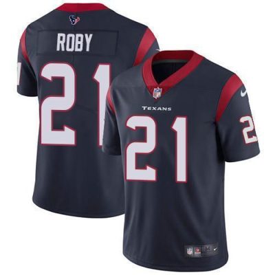 Nike Houston Texans #21 Bradley Roby Navy Blue Team Color Stitched NFL Vapor Untouchable Limited Jersey