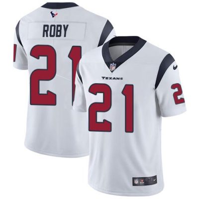 Nike Houston Texans #21 Bradley Roby White Stitched NFL Vapor Untouchable Limited Jersey