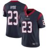 Nike Houston Texans #23 Carlos Hyde Navy Blue Team Color Stitched NFL Vapor Untouchable Limited Jersey