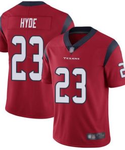 Nike Houston Texans #23 Carlos Hyde Red Alternate Stitched NFL Vapor Untouchable Limited Jersey