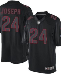 Nike Houston Texans #24 Johnathan Joseph Black Stitched NFL Impact Limited Jersey