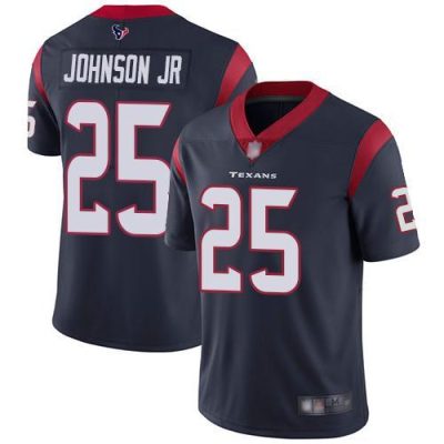 Nike Houston Texans #25 Duke Johnson Jr Navy Blue Team Color Stitched NFL Vapor Untouchable Limited Jersey