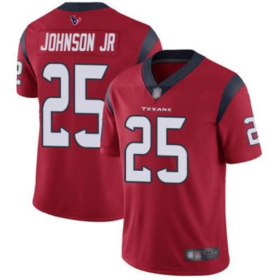 Nike Houston Texans #25 Duke Johnson Jr Red Alternate Stitched NFL Vapor Untouchable Limited Jersey