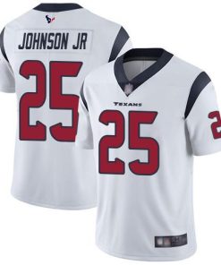 Nike Houston Texans #25 Duke Johnson Jr White Stitched NFL Vapor Untouchable Limited Jersey