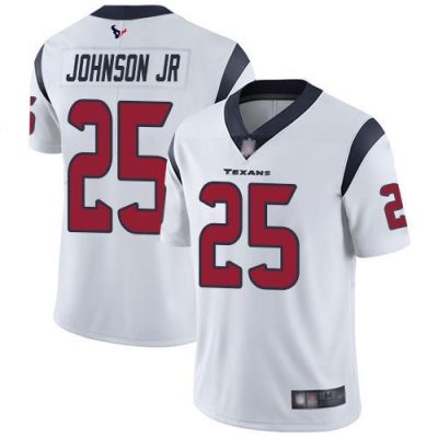 Nike Houston Texans #25 Duke Johnson Jr White Stitched NFL Vapor Untouchable Limited Jersey