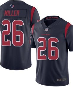 Nike Houston Texans #26 Lamar Miller Navy Blue Stitched NFL Limited Rush Jersey