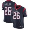 Nike Houston Texans #26 Lamar Miller Navy Blue Team Color Stitched NFL Vapor Untouchable Limited Jersey